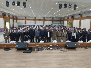 พิธีเปิดโครงการการศึกษาเพื่อต่อต้านการใช้ยาเสพติด