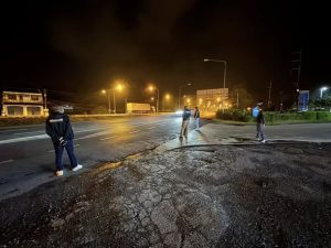 ป้องกันกลุ่มวัยรุ่นรวมตัวแข่งรถในทางฯ