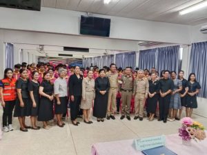 ฝึกอบรมเยาวชนขับขี่ปลอดภัย โรงเรียนวีรนาทศึกษามูลนิธิ