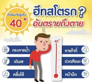 ระวัง! ฮีทสโตรก (Heatstroke)