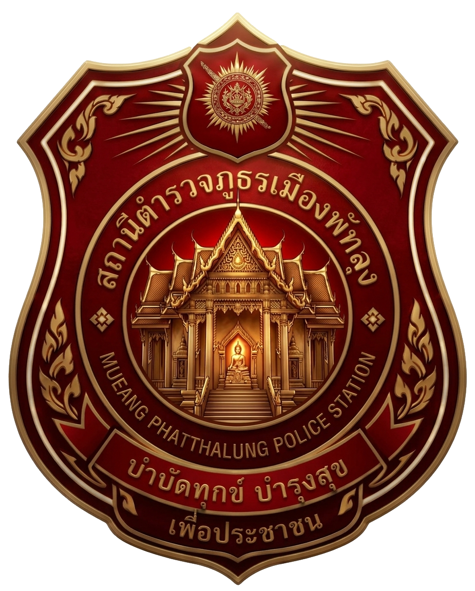 สถานีตำรวจภูธรเมืองพัทลุง logo
